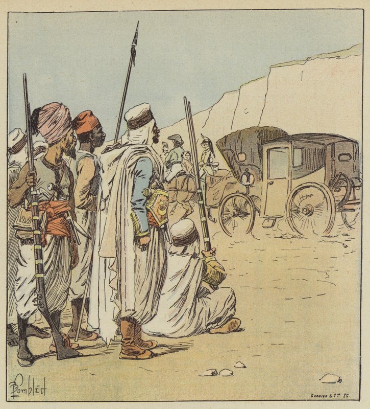 Bu araba Arapları şaşırttı by after Louis Charles Bombled