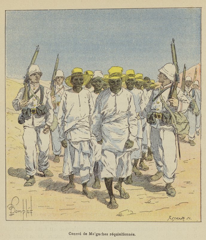 Madagaskar konvoyu gerekli by after Louis Charles Bombled