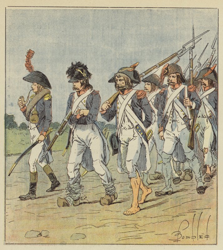 Denument de larmee dItalie by after Louis Charles Bombled