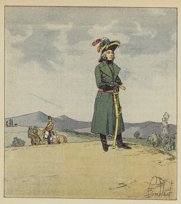 Hoche hala çok gençti ama büyük umut verdi by after Louis Charles Bombled