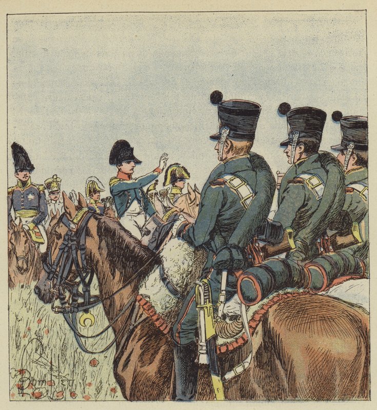 Gençler, ölümden korkmayın! by after Louis Charles Bombled