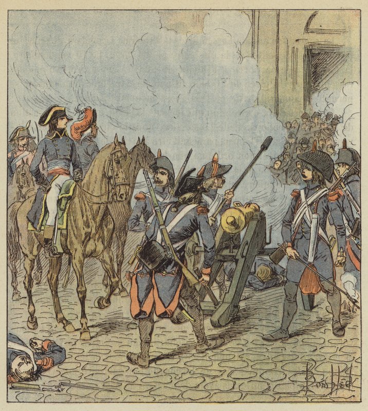 13 Vendemiaire Günü, Bonaparte Saint-Roch