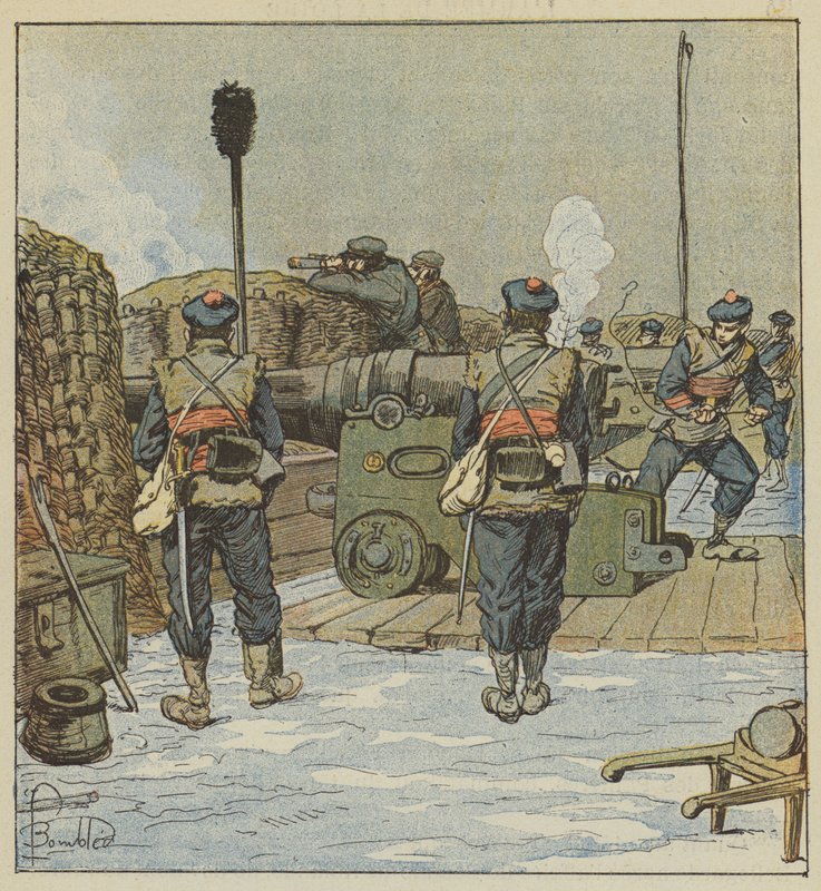 Chevilly deniz aküsü by after Louis Charles Bombled