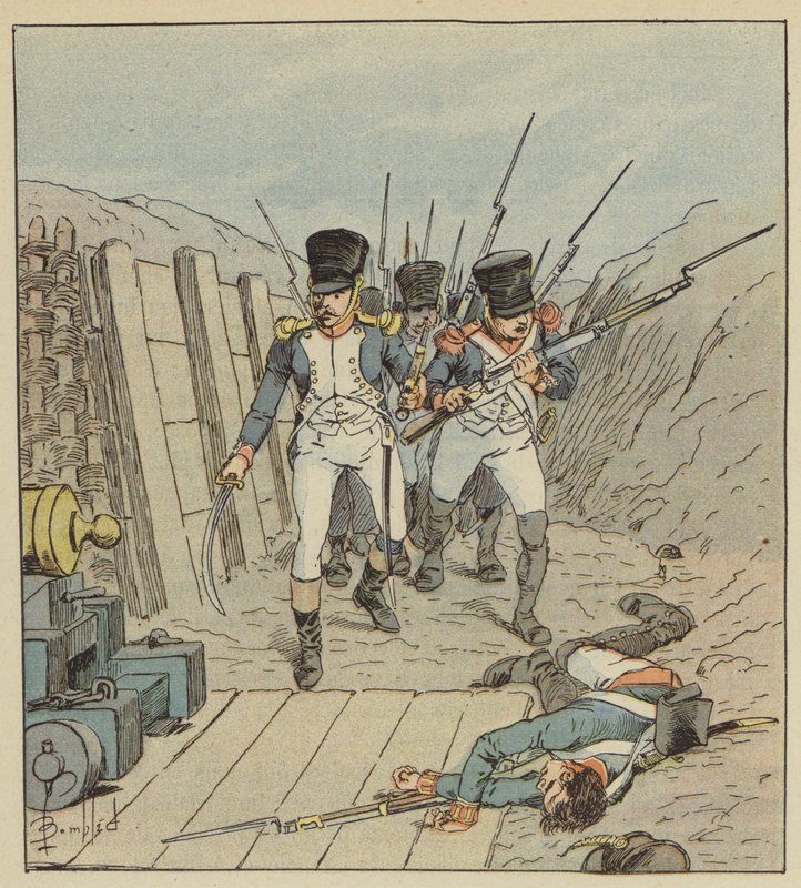 Kaptan de Chambure, bu ünlü şirketin lideri vb. by after Louis Charles Bombled