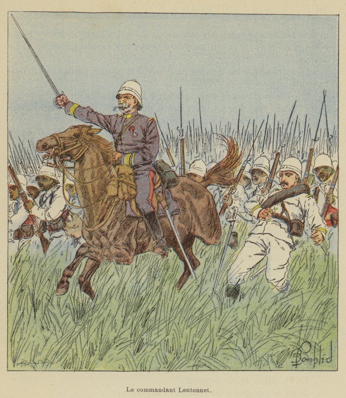 Komutan Lentonnet by after Louis Charles Bombled