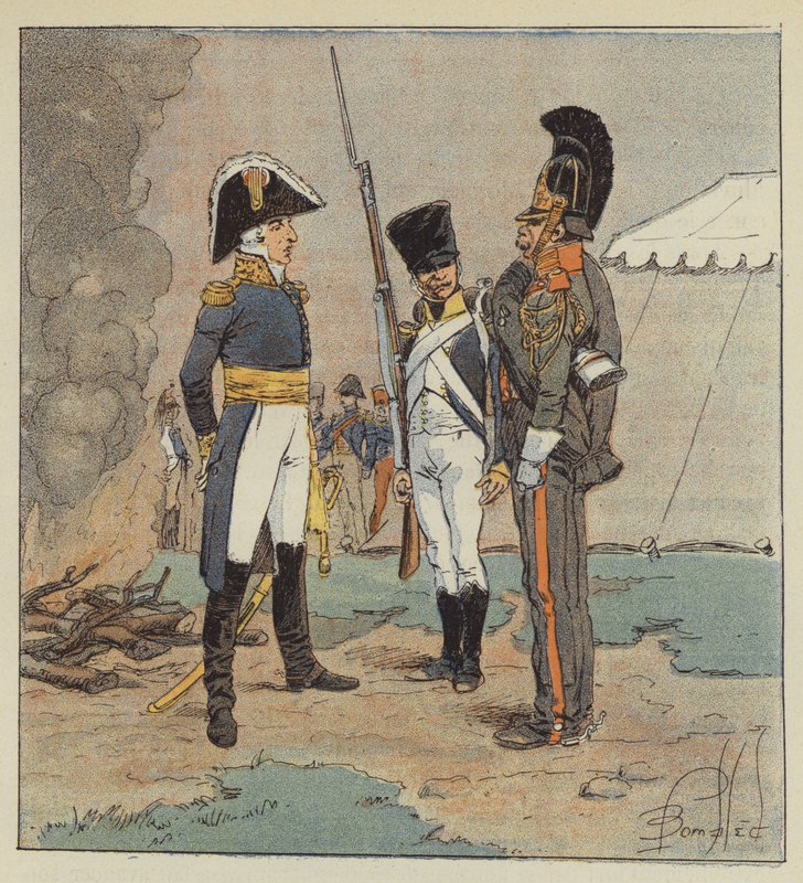 Mareşal Augereau, Castiglione Dükü by after Louis Charles Bombled