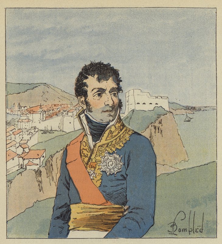 Mareşal Marmont by after Louis Charles Bombled