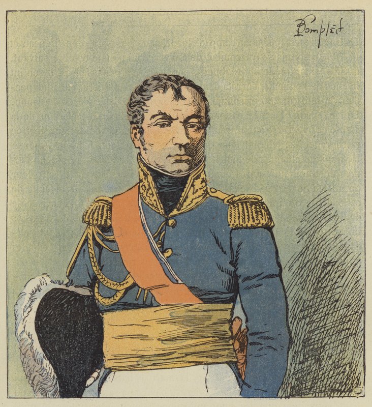 Mareşal Oudinot by after Louis Charles Bombled