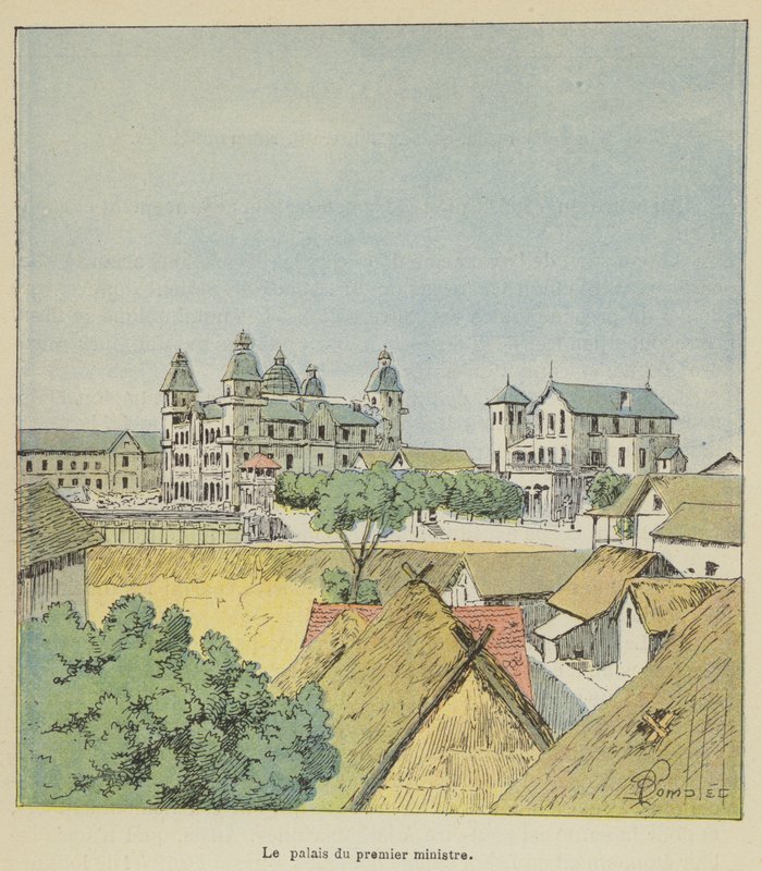 Başbakanlık Sarayı by after Louis Charles Bombled