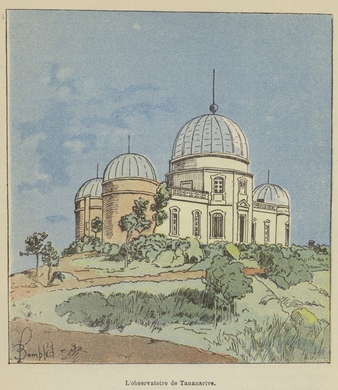 Antananarivo Gözlemevi by after Louis Charles Bombled