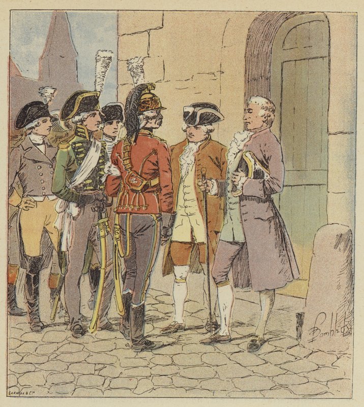 Binlerce silahtık, tüm üniformalar, tüm rütbeler by after Louis Charles Bombled