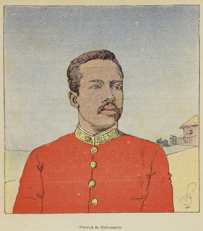 Rahamatra portresi by after Louis Charles Bombled
