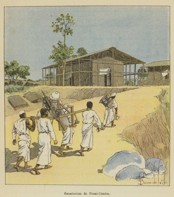 Nossi-Cumba Sanatoryumu by after Louis Charles Bombled