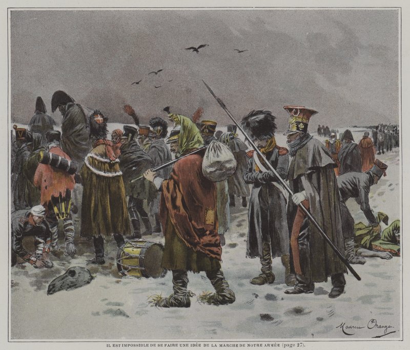 Ordumuzun ilerleyişi hakkında fikir sahibi olmak mümkün değil. by after Maurice Henri Orange