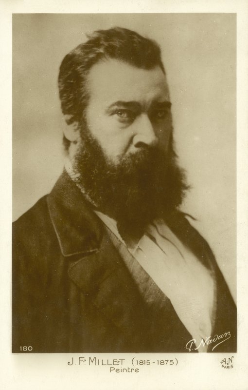 Jean-Francois Millet, Fransız ressam by after Nadar