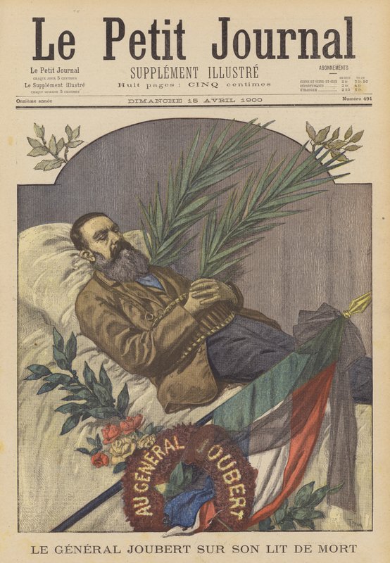 Boer General Piet Joubert ölüm döşeğinde, Pretoria, Güney Afrika by after Oswaldo Tofani