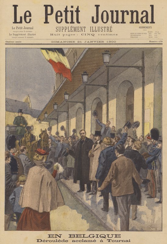 Paul Deroulede, Belçika