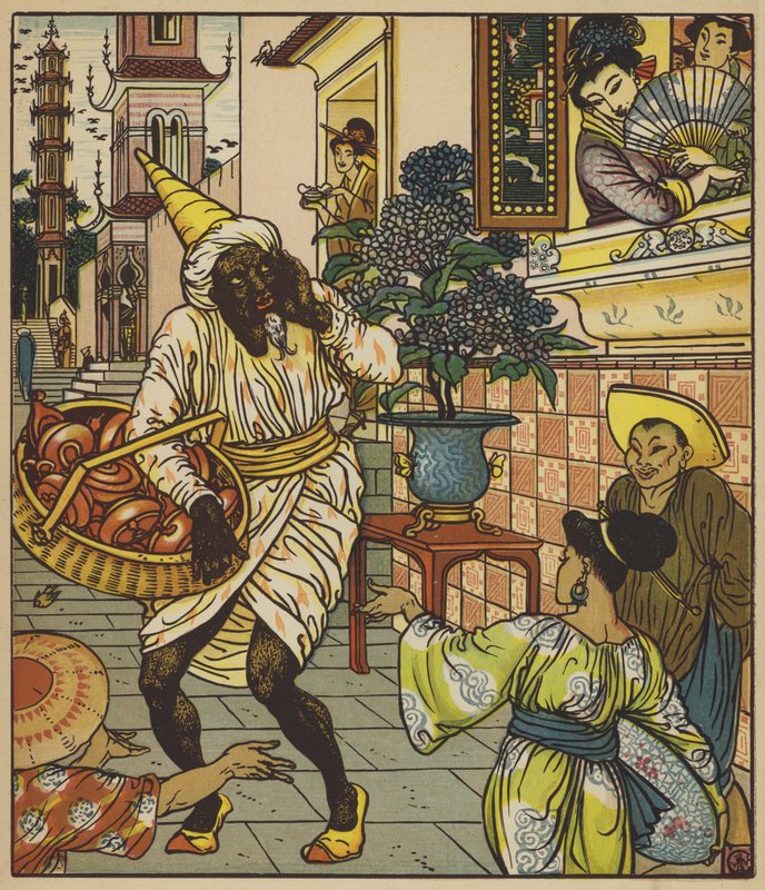 Eskiler için Yeni Lambalar by after Walter Crane