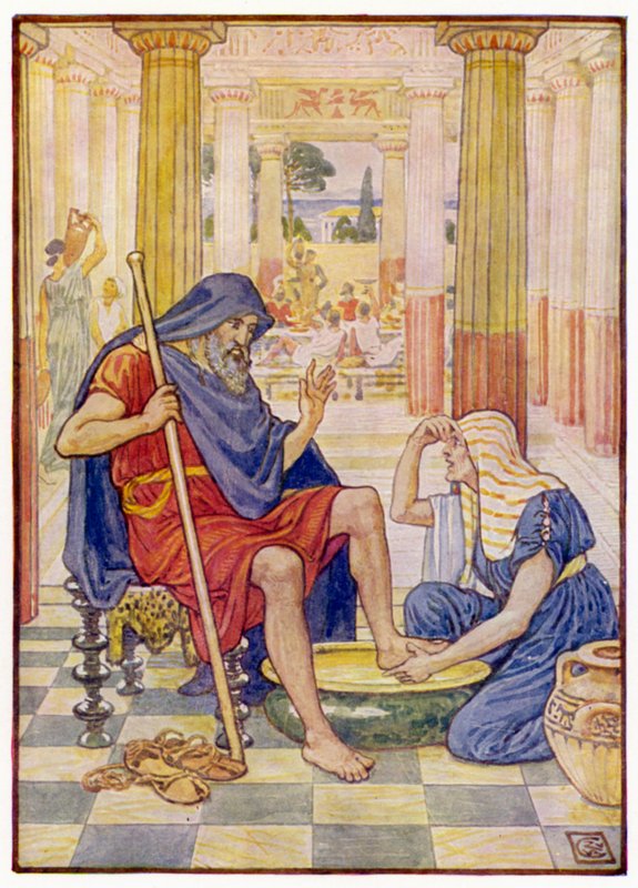 Evet, gerçekten, sen Odysseus