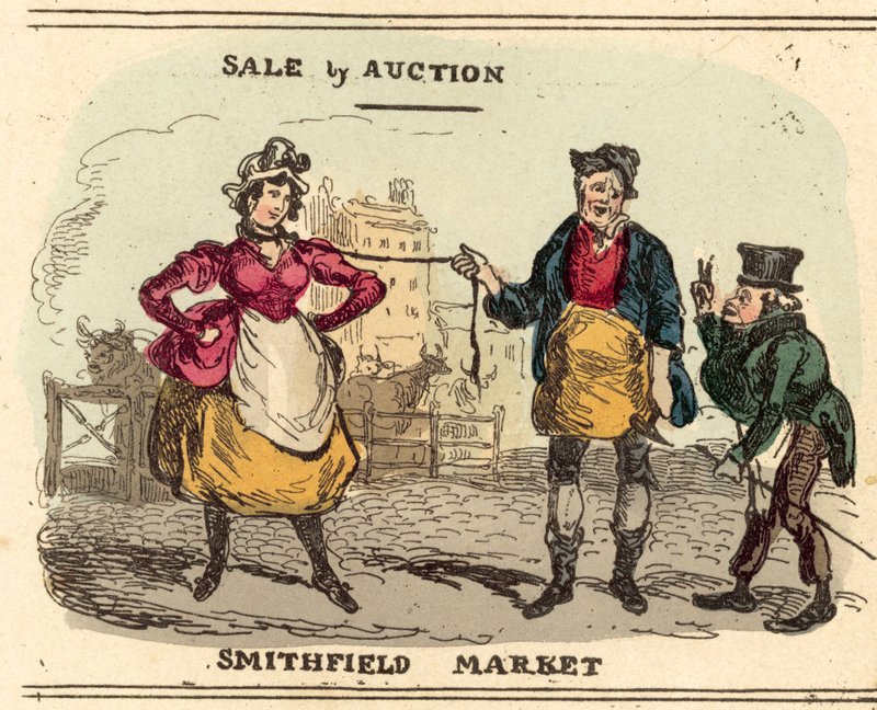 Güzel kız, Smithfield Market