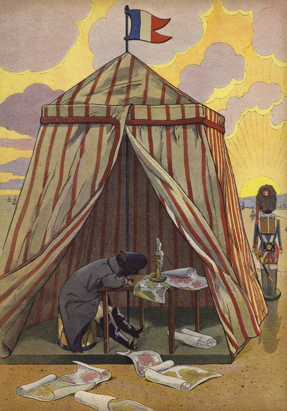 Austerlitz Savaşı, bitkin bir Napolyon by Onfray de Breville Job