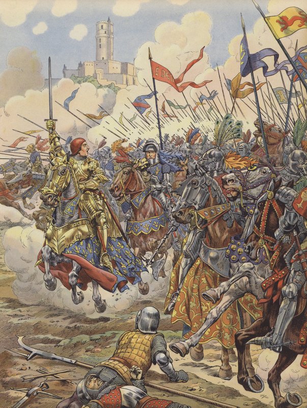 Louis XI, ordusunu Montlhery Savaşı