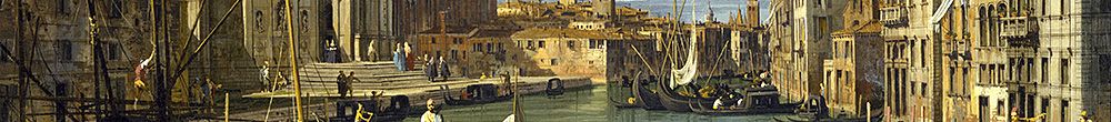 Venedik, Büyük Kanal'ın Girişi (Giovanni Antonio Canal)