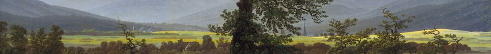 yalnız ağaç (Caspar David Friedrich)