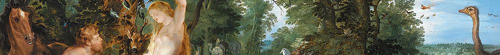 Adem ve Havva'nın düşüşüyle ​​yeryüzü cenneti (Peter Paul Rubens)