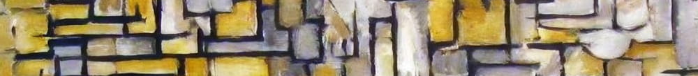 Kompozisyon No. VII, 1913. Piet Mondrian tarafından 1872 – 1944 (Piet Mondrian)