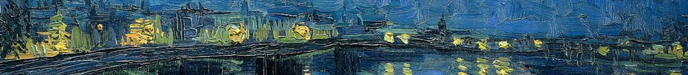 Rhône Üzerinde Yıldızlı Gece (Vincent van Gogh)