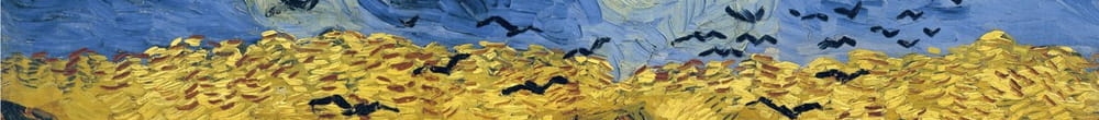 kargalar ile buğday tarlası (Vincent van Gogh)