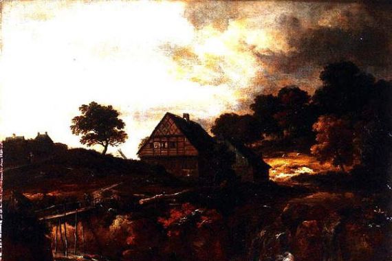 Jacob I. van (follower of) Ruisdael