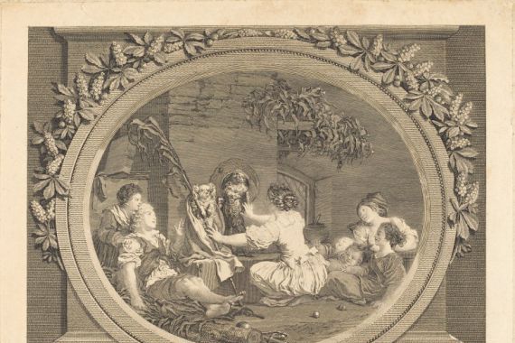 Nicolas Delaunay after Jean Honoré Fragonard