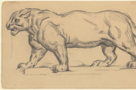 Paul Cézanne after Antoine Louis Barye